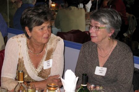 Barbara Elvey Mesher and Liz Prescott Allen