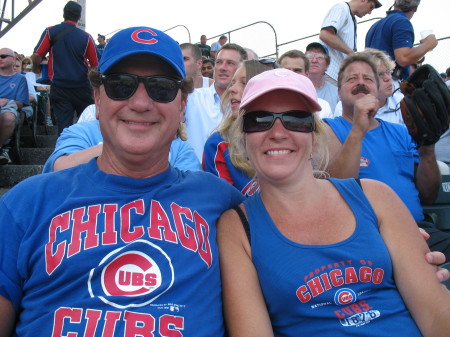 Jon & Karen at a Cubs game 2008.