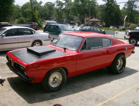 Hot Rod Plymouth Barracuda....GO FAST CAR!