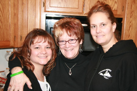 Me with my mother in law and sister in law