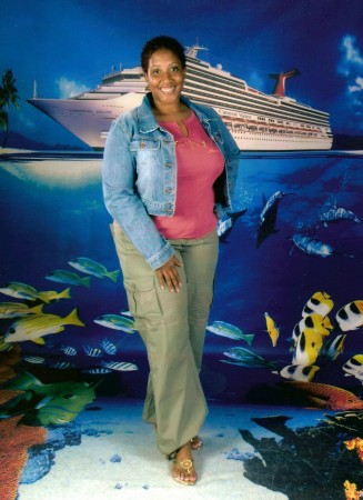 on a cruise