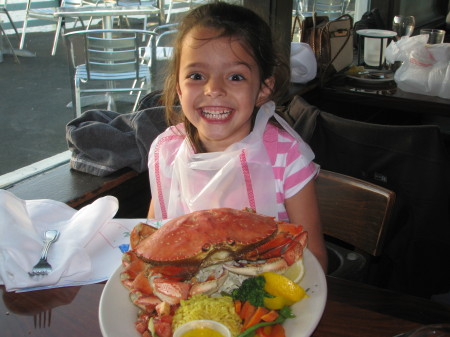 Jenna at Fisherman's Wharf