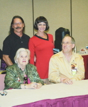 Brad & I with Anne McCaffrey.