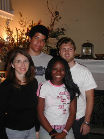 October 2004 with my kids