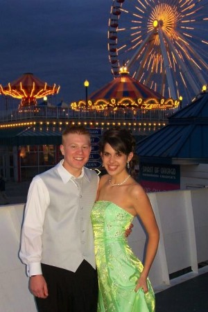 KEELIN AT PROM BY NAVY PIER MAY OF '07