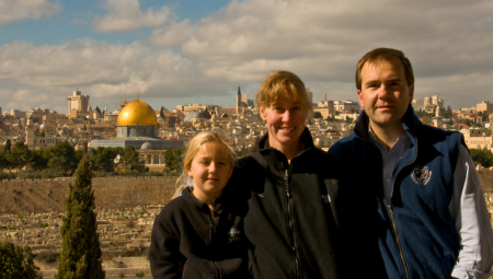 View over Jerusalem January 2009