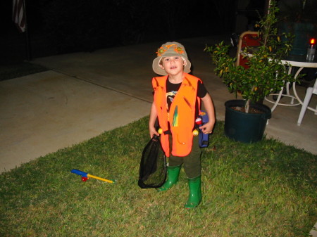 Blayne on Halloween 06.   My little fisherman!