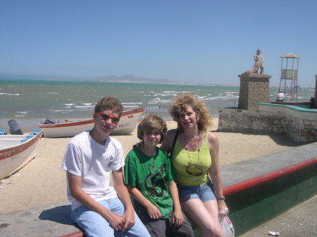 On the Boardwalk in San Felipe Mexico