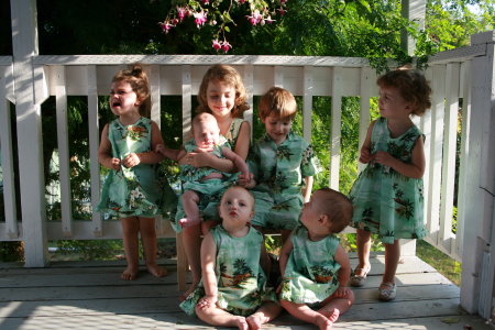 7 of the 10 Great Grandkids