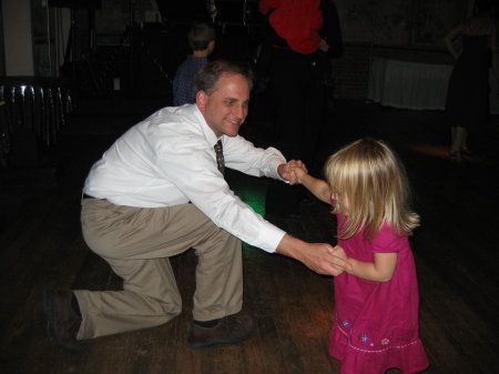 Natalie and I at Tom Hebert's Wedding