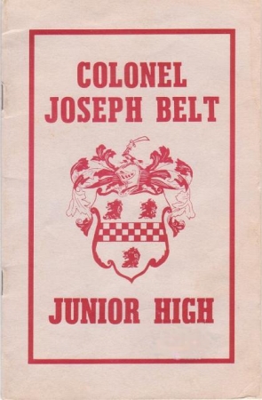 Belt Jr High - Graduation Booklet