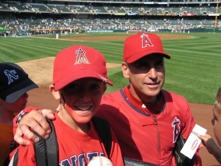 Ben meeting Bud Black