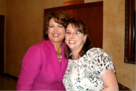 me with the Pres. of Tastefully Simple