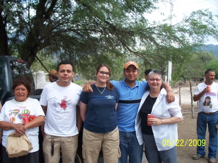 Our mountain drivers and us.