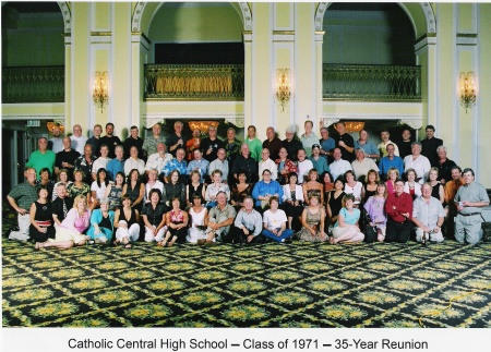 Class Photo at 35th class reunion