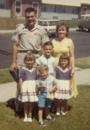 Family Dressed for Catholic Church