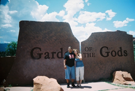 My Stephanie and I at Garden of the gods.