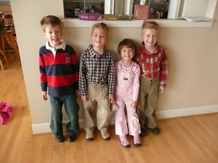 All four Lowe kids