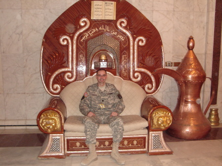 Cousin David in Iraq