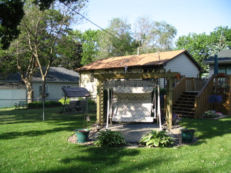 pine tree and arbor 002