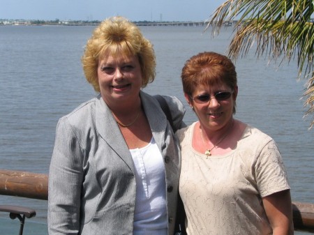Carol Chamberlain and I in Florida in 2007.