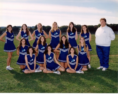 Hall High Cheerleaders 1995-96