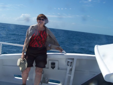 Freda heading out to Great Barrier Reef,Aust