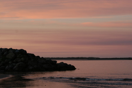 sunset humboldt bay 12/08