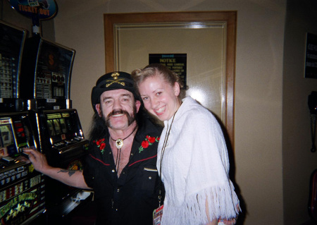 With Lemmy from Motorhead!