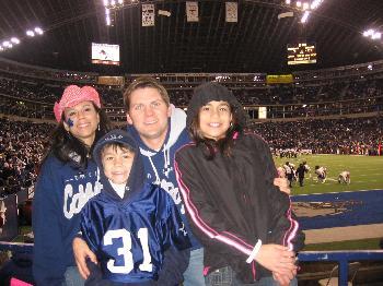 family in dallas cowboys