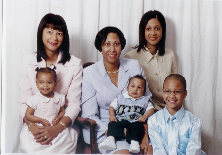 My sisters, 2 nephews, niece and myself