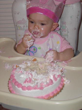 Hayley Deanne ~ First Birthday ~ February 13, 2005