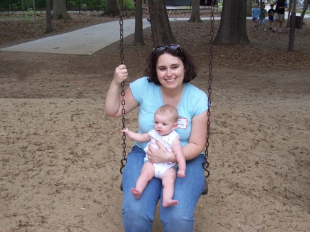 Addison and Me at Dan Nicholas Park