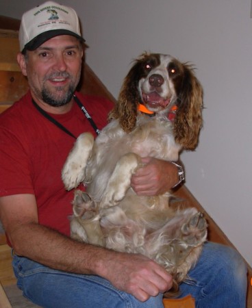 Me and Charlie, my English Springer