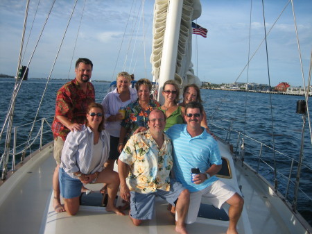 The gang in Key West
