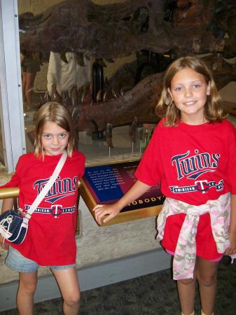 Visit at Field Museum prior to Twins game 2007
