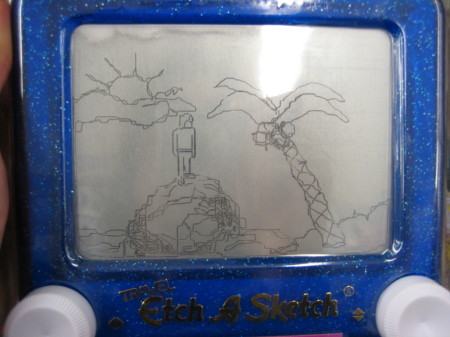 Blake's Etcha Sketch Masterpiece