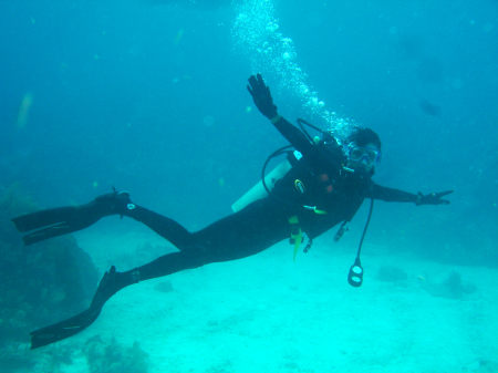 Me diving...