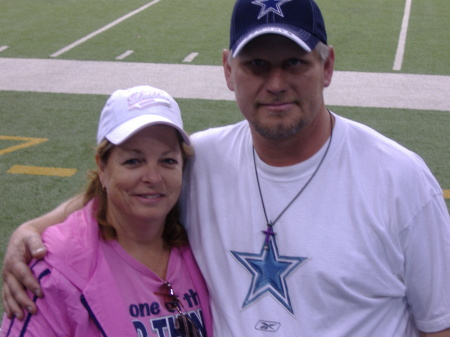 Ralph and I at Dallas vs Colts game 2006'