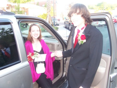 Alex's First Prom, May 2007