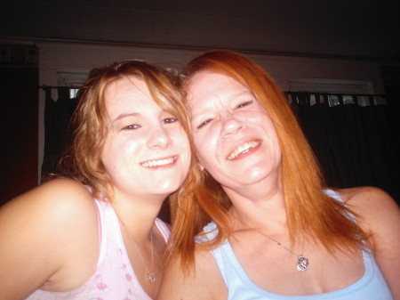 amber and i  i use to have blonde hair i think...had it so many colors