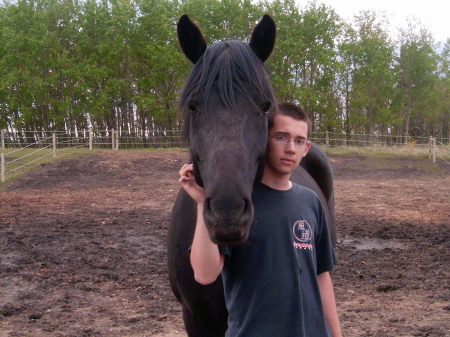 Shawn & Zeus at the Farm