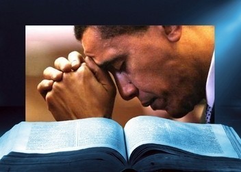 President Obama Praying