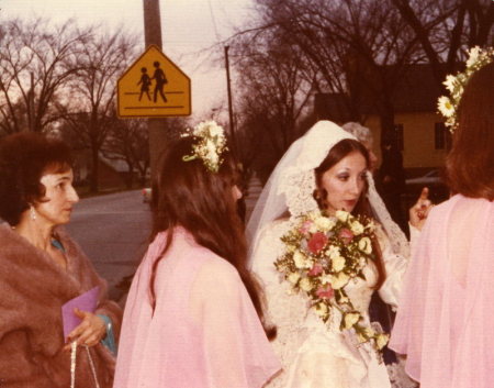 1975 Wedding Day!