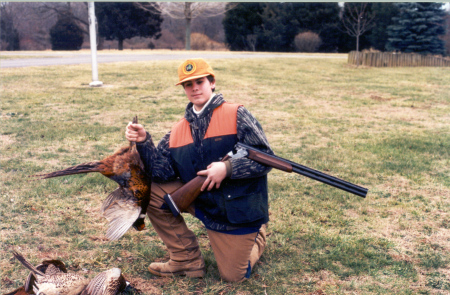 My sons first Rooster