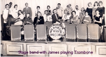 W.C.Carter with Wilburton Orchestra