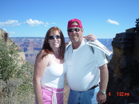 Cliff and I at the Grandcanyon 2006