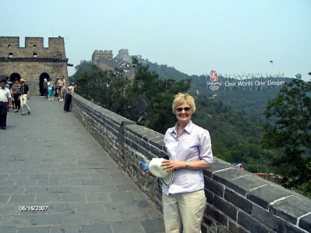 On the Great Wall of China June 07