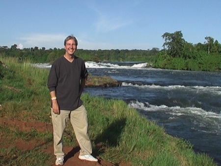 Dan at the origin of the Nile River