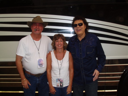 Me, My Boy Ronnie Millsap and my lovely bride.